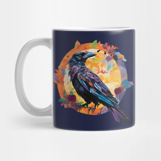 Backyard Bird Watching Crow Corvid Mug